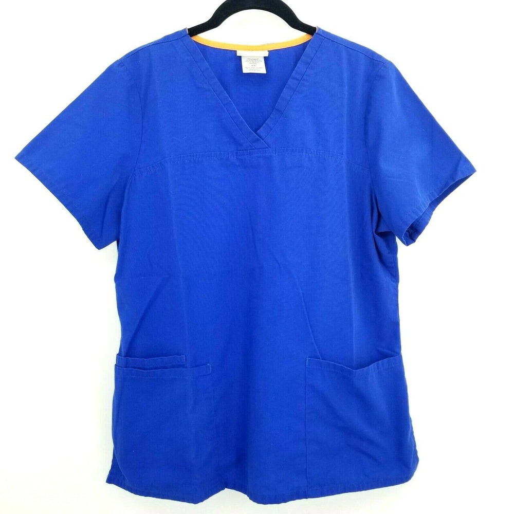 Scrubstar Medical Scrub Top Shirt V-Neck